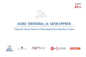 Acord territorial per l’ocupació i el desenvolupament local de La Safor.  Procés de selecció de l’equip de treball.