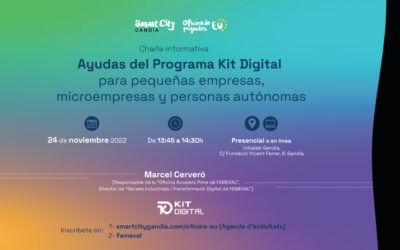 Charla informativa sobre las ayudas del programa Kit Digital  para la digitalización de los comercios